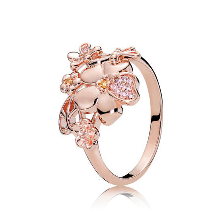 Anel PANDORA Rose Flores Silvestres - 187083NPRMX  Clique na imagem para fechar