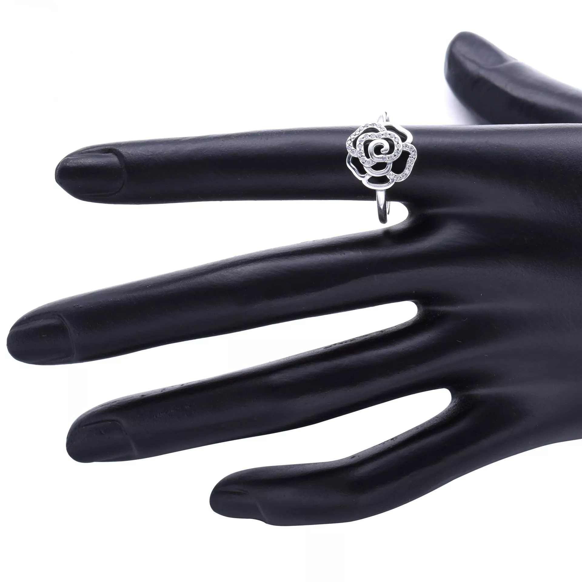 Anel PANDORA Pequena Rosa Brilhante - 190949CZ