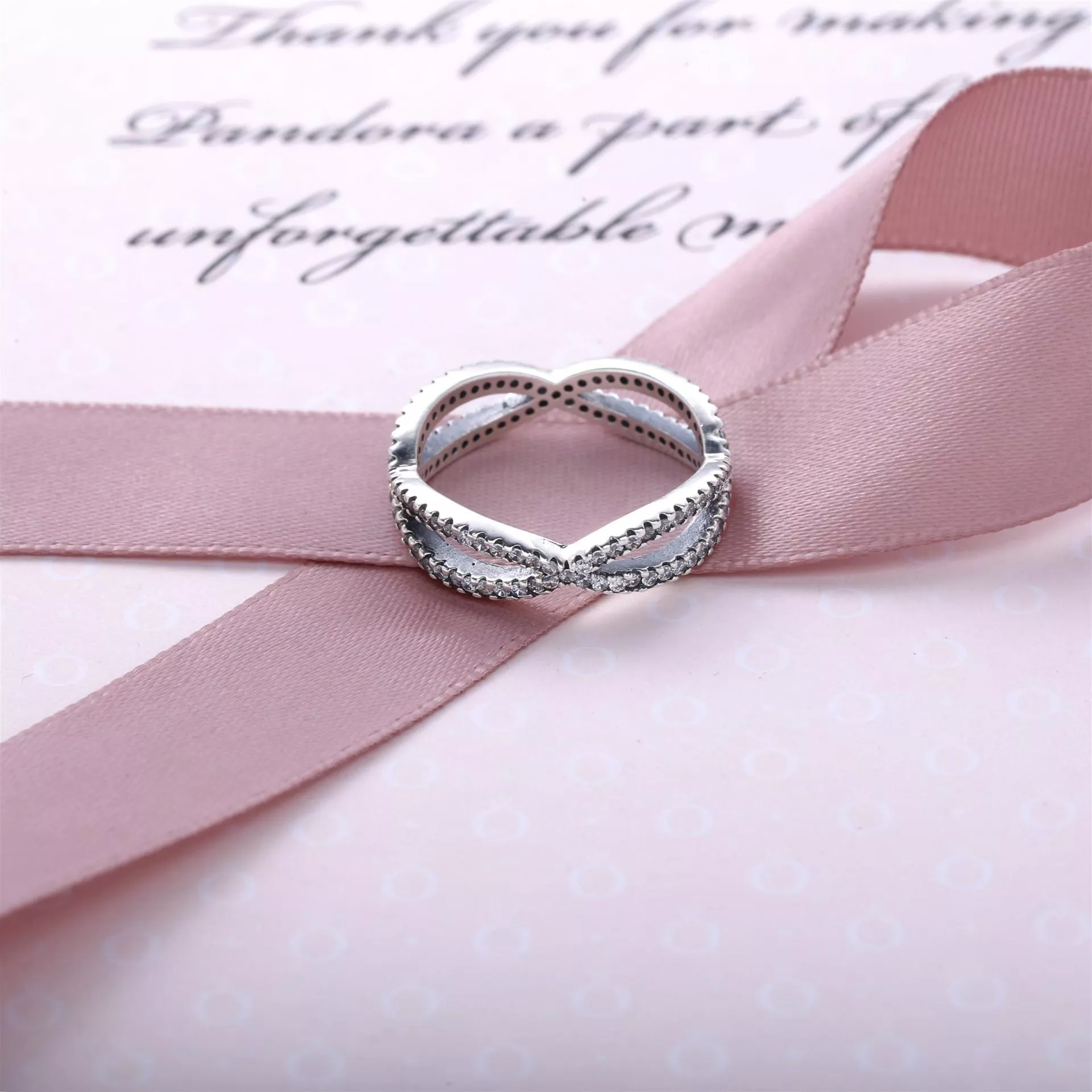 Anel PANDORA Caminhos Cruzados - 190930CZ