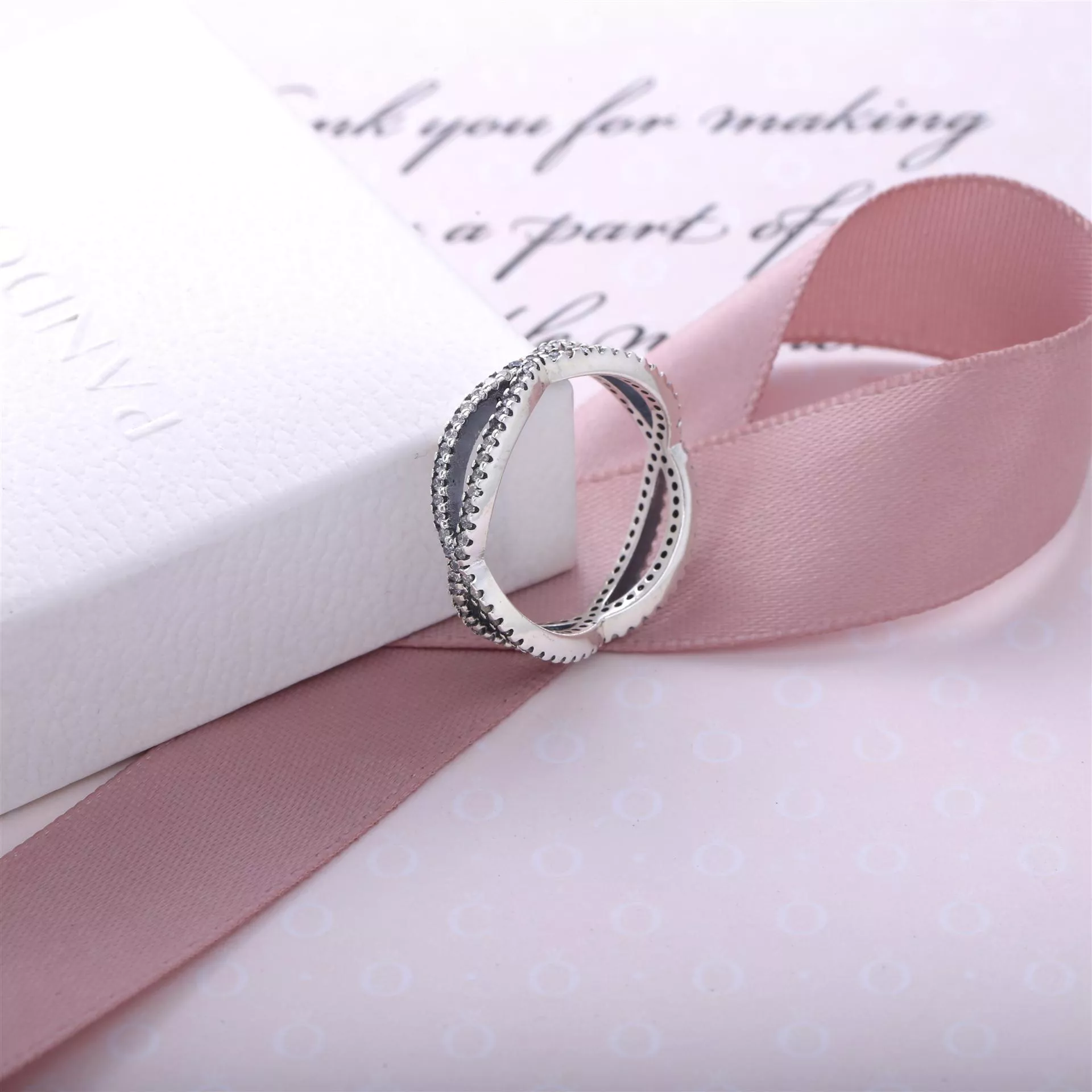 Anel PANDORA Caminhos Cruzados - 190930CZ