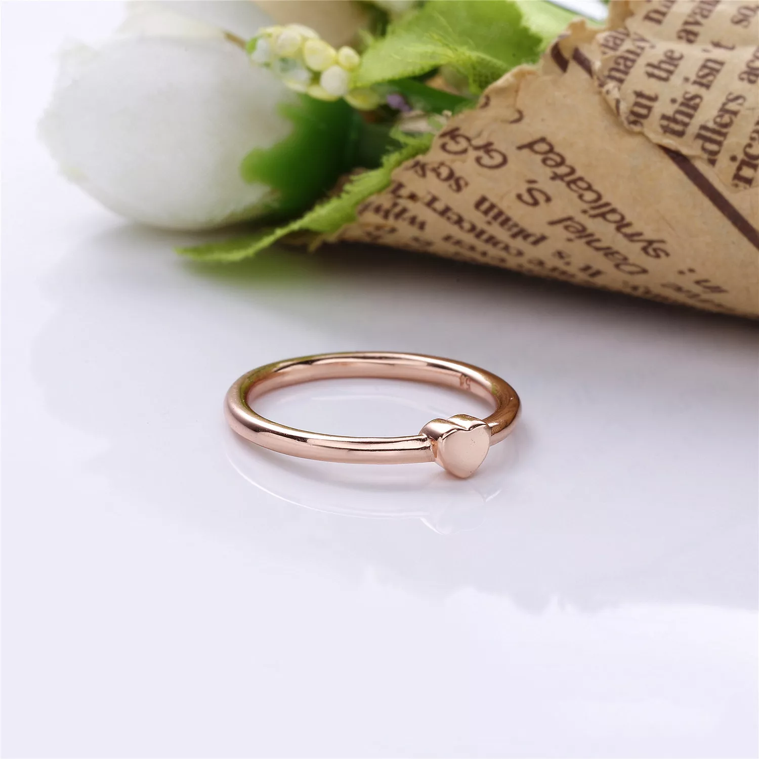 Anel PANDORA ROSETM Combinável Mini Coração - 186551