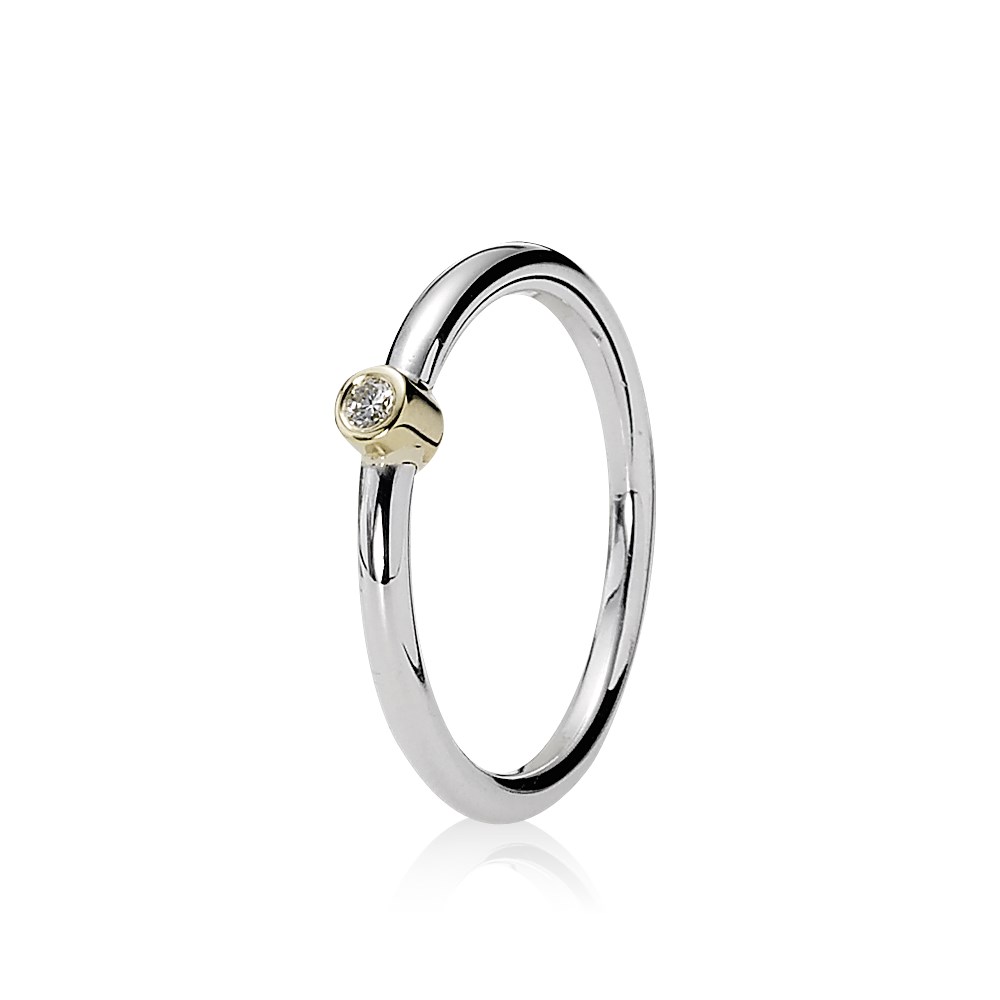 morning star anel pandora de prata