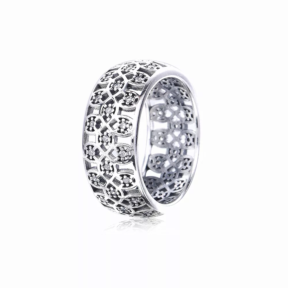 pandora anel de prata