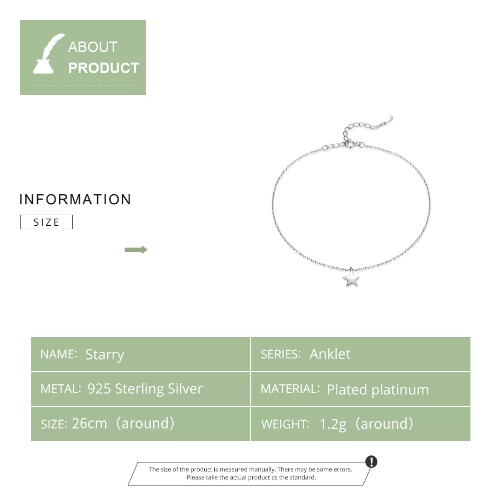 Tornozeleira Estrelado - SCT009