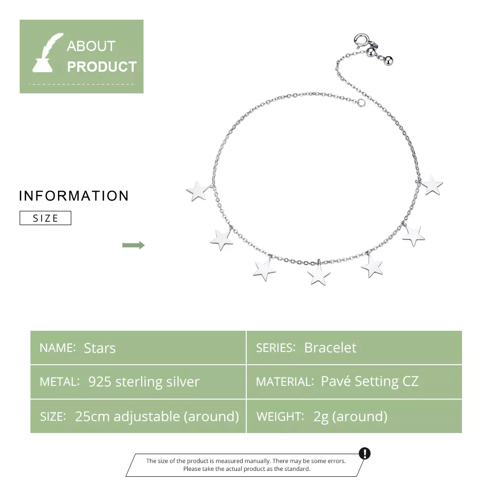 Tornozeleira Estrelas - SCT008
