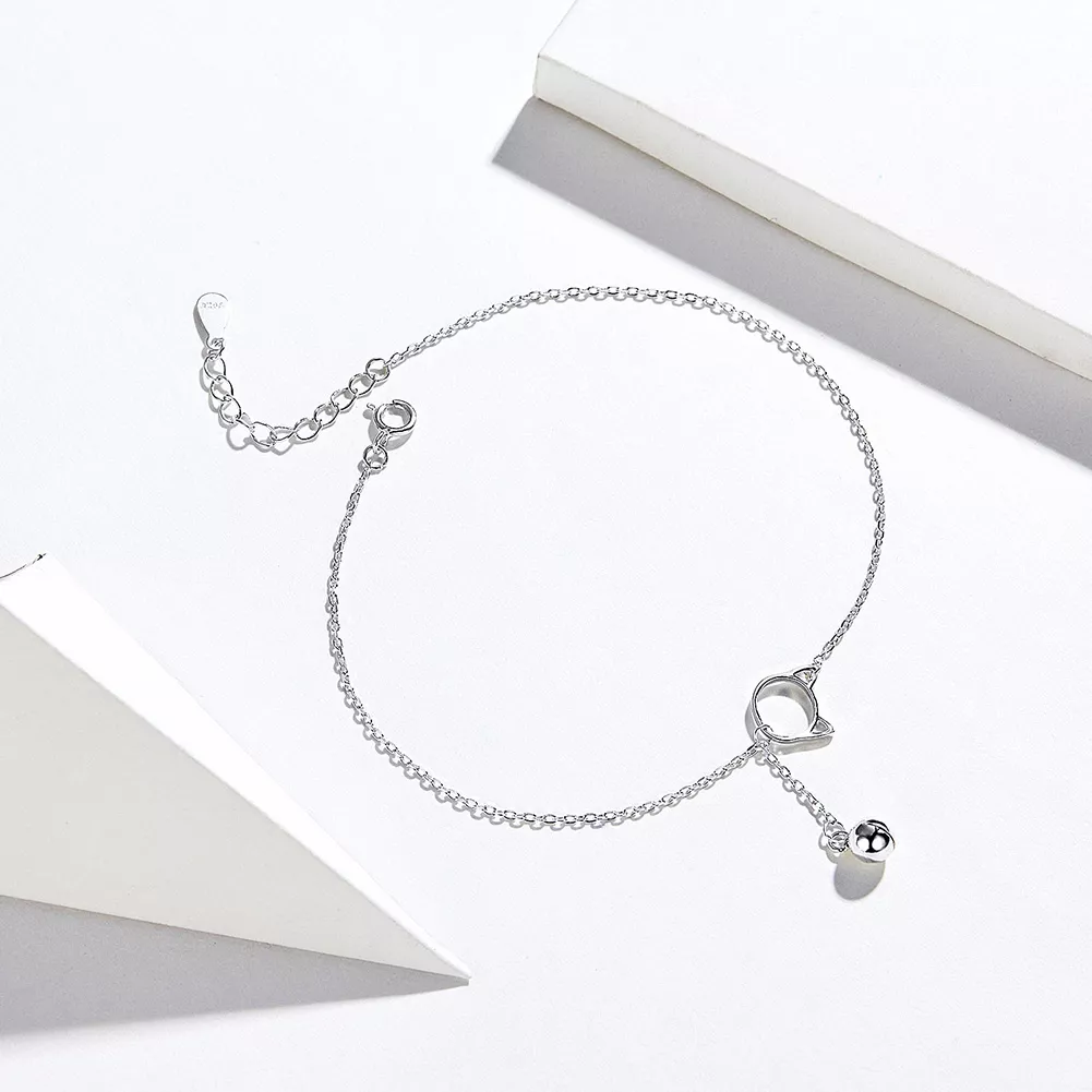 Tornozeleira Gatinho fofo e sino - SCT003