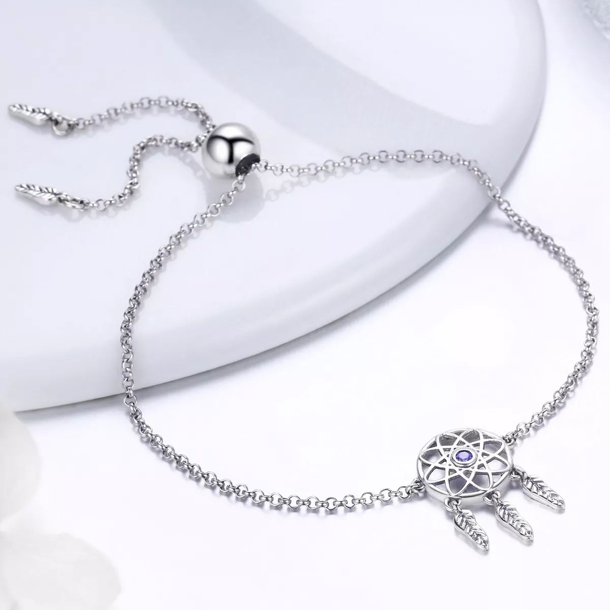 Pulseira Apanhador de Sonhos estilo Pandora - SCB111