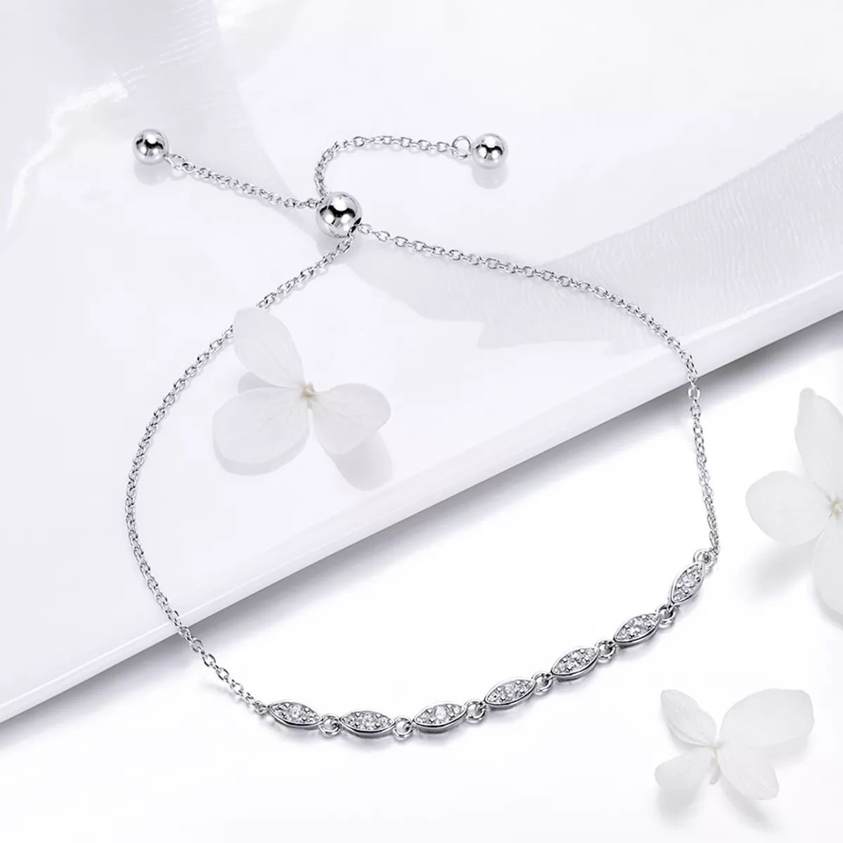 Pulseira Beleza da simplicidade estilo Pandora - SCB086