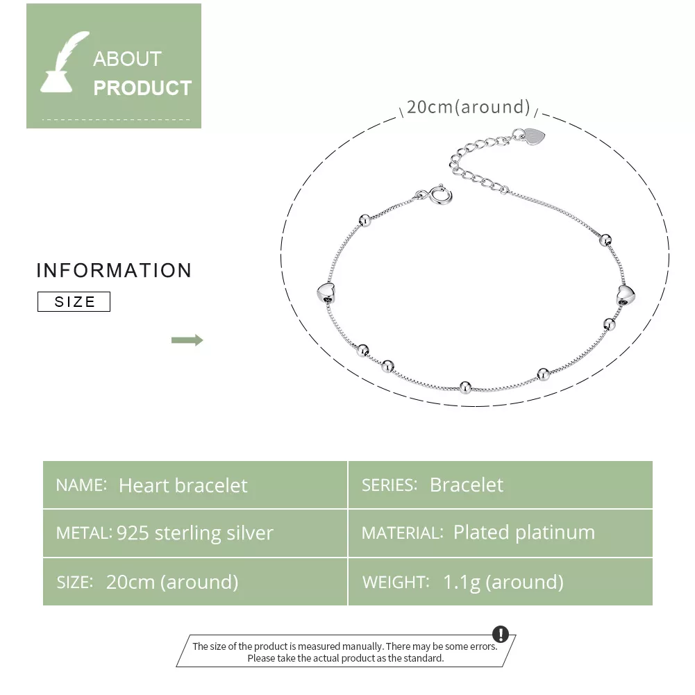 Pulseira Coração life Pandora - SCB172