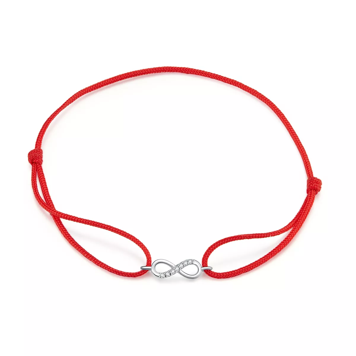 Pulseira de cordão Amor infinito estilo Pandora - SCB176
