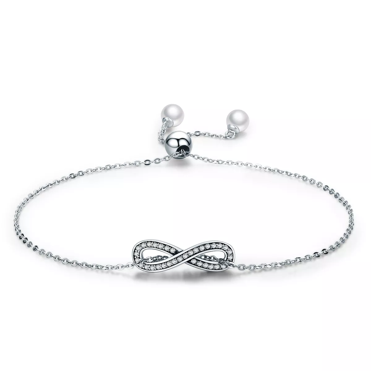 Pulseira Elegância sem fim estilo Pandora - SCB056
