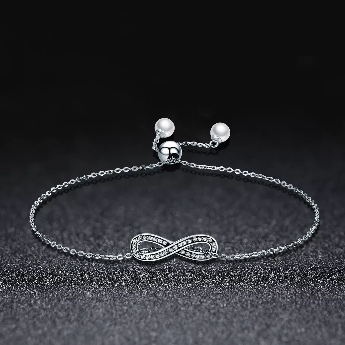 Pulseira Elegância sem fim estilo Pandora - SCB056