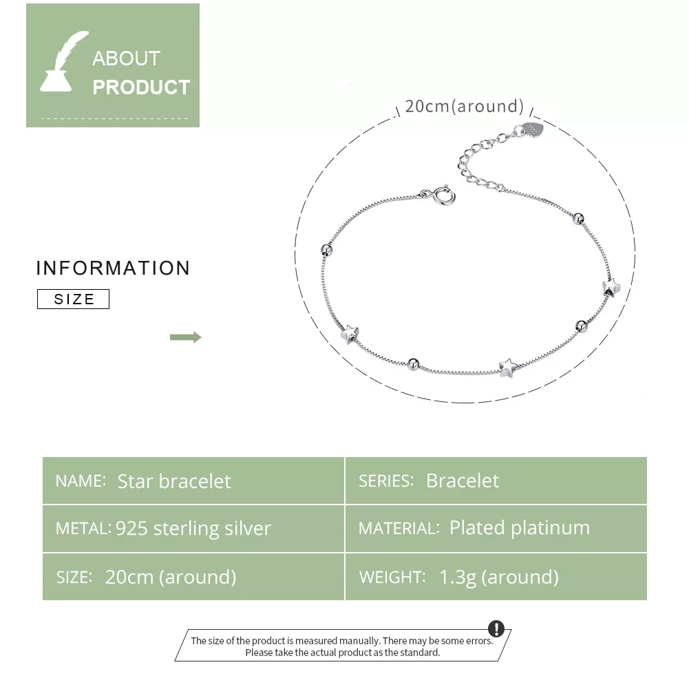 Pulseira Estrela life Pandora - SCB171