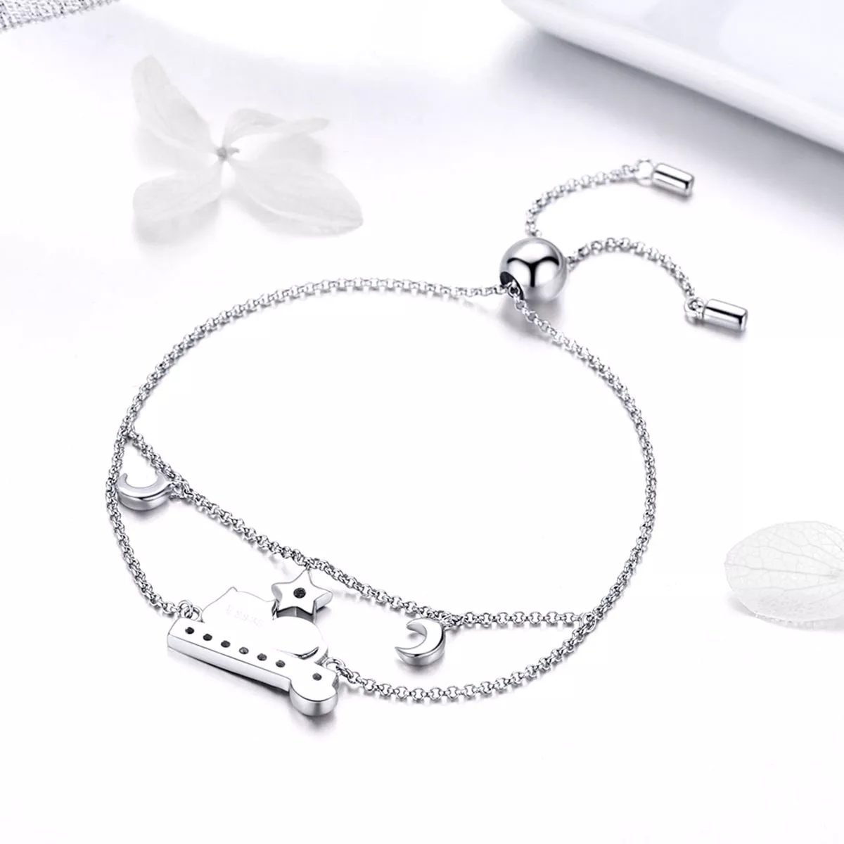 Pulseira Gatinha feliz life Pandora - SCB129