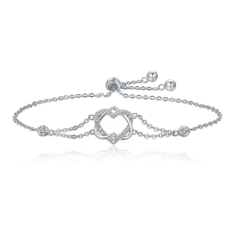 Pulseira Love Cardiogram estilo Pandora - SCB022