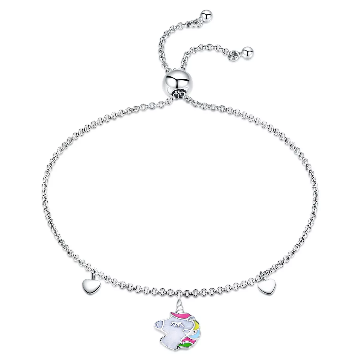 Pulseira Memória de Unicórnio estilo Pandora - SCB106