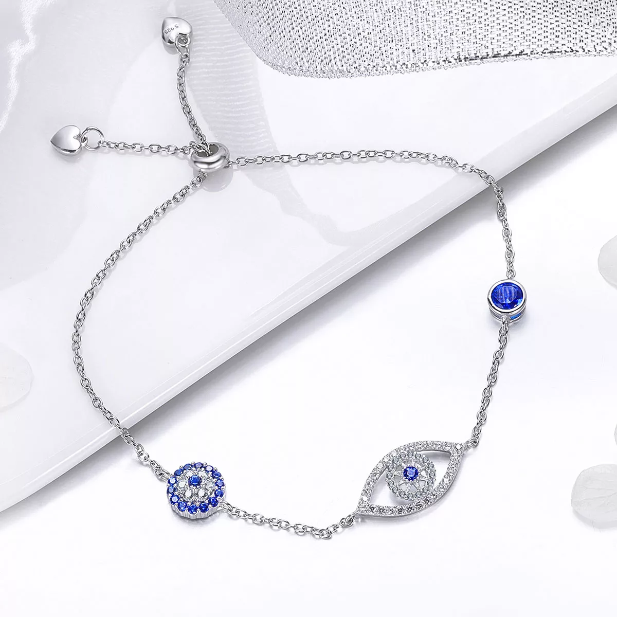 Pulseira Olho da guarda estilo Pandora - SCB089