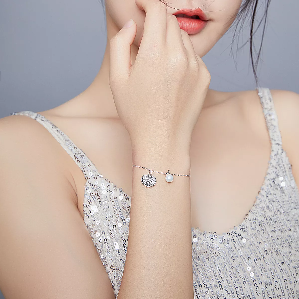 Pulseira Presente do mar estilo Pandora - SCB179