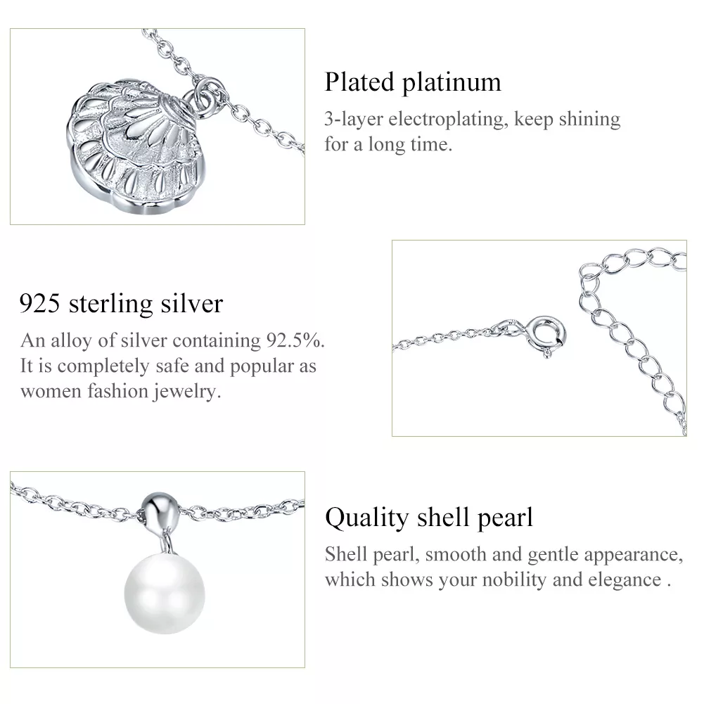 Pulseira Presente do mar estilo Pandora - SCB179