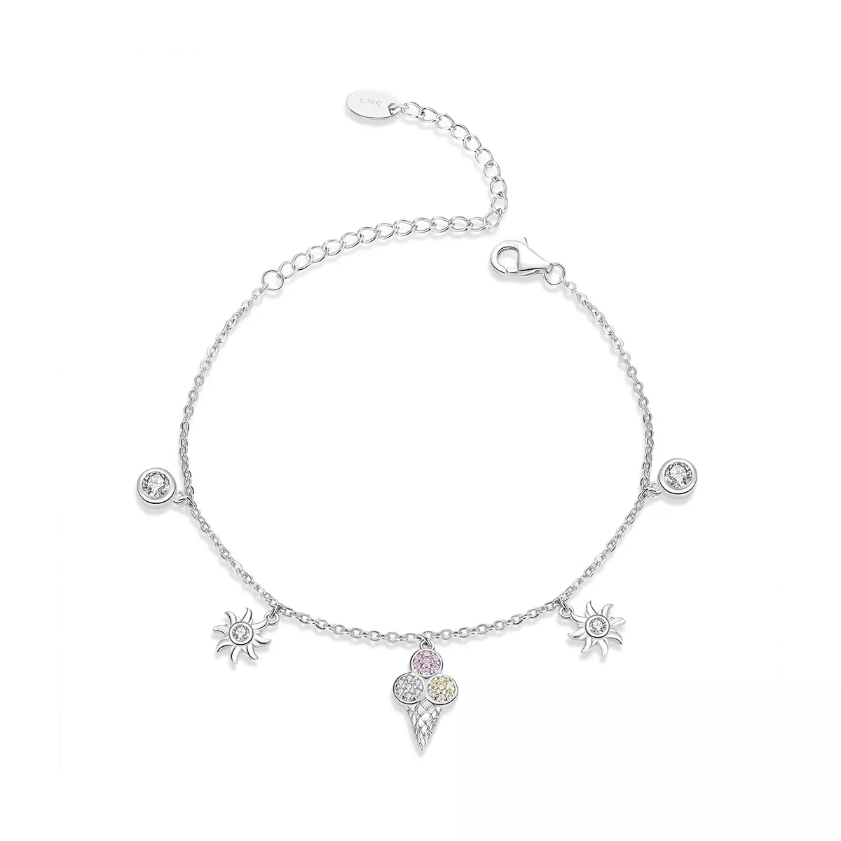 Pulseira Sorvete fofo life Pandora - SCB139