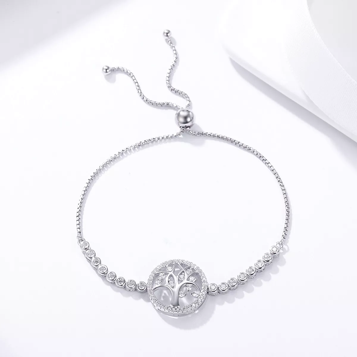 Pulseira Árvore da Vida Brilhante estilo Pandora - SCB035
