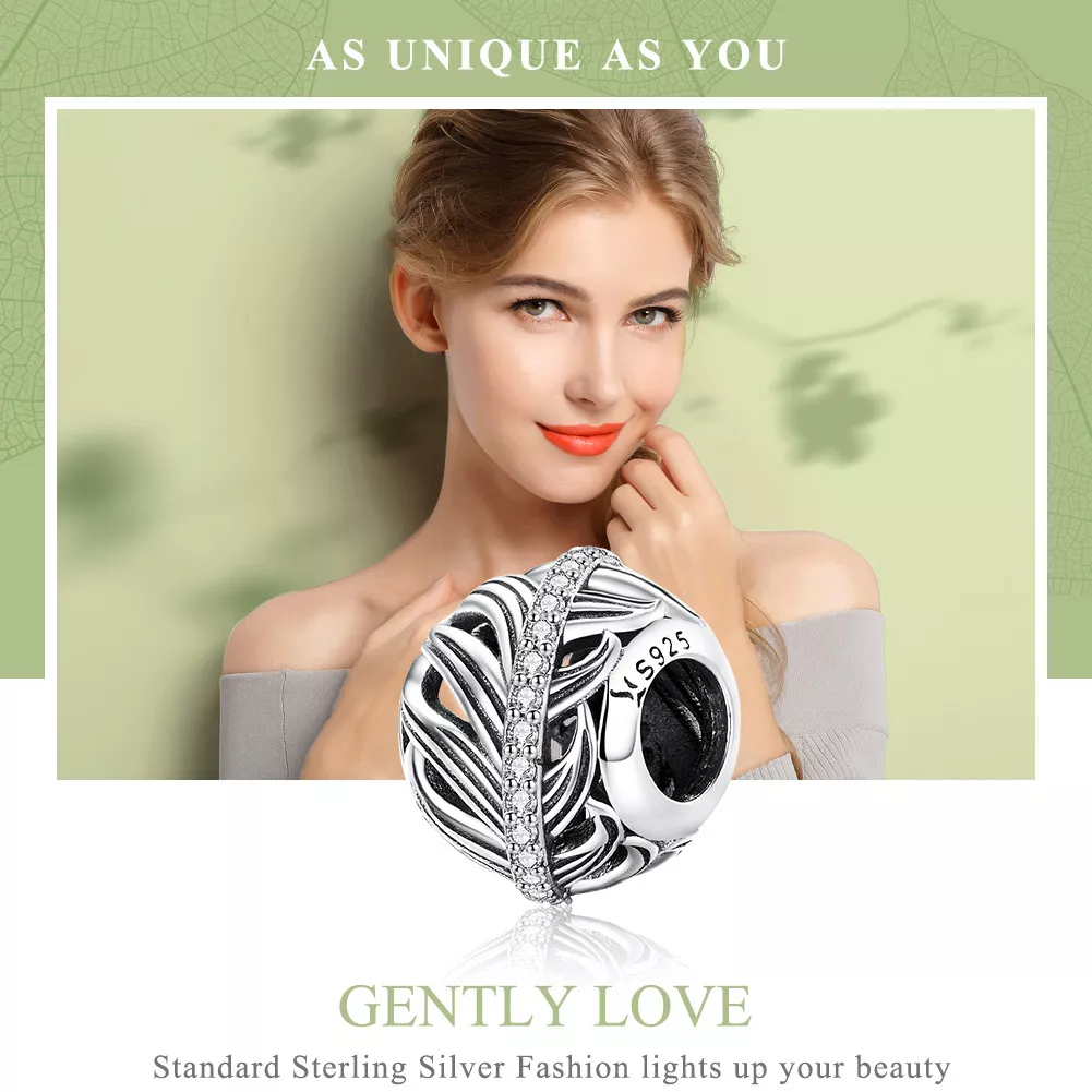 Charm Amor gentilmente estilo Pandora - SCC1065