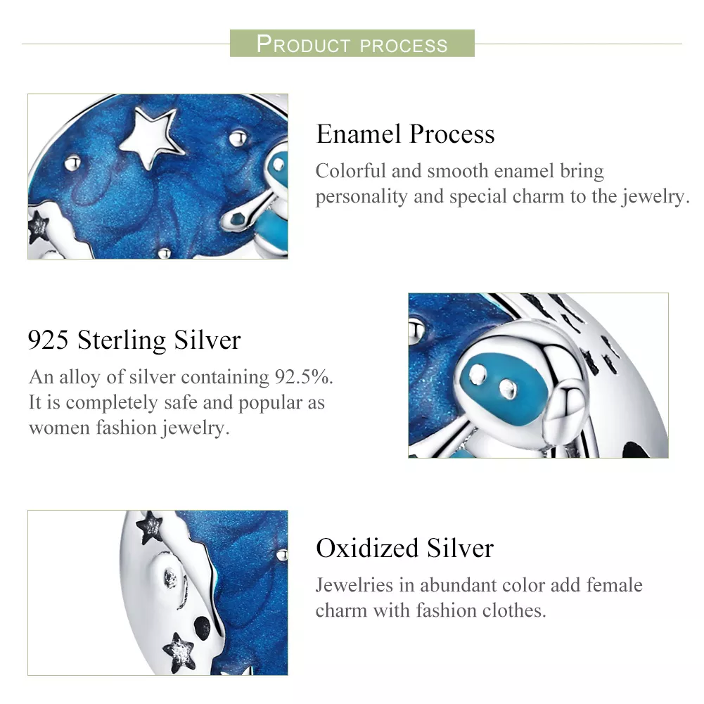 Charm Astronauta life Pandora - SCC1148