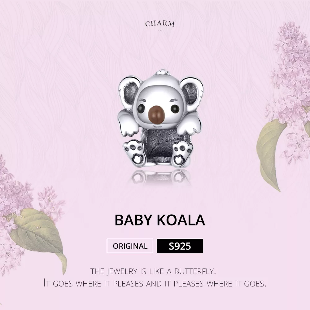 Charm Bebê coala life Pandora - SCC1304