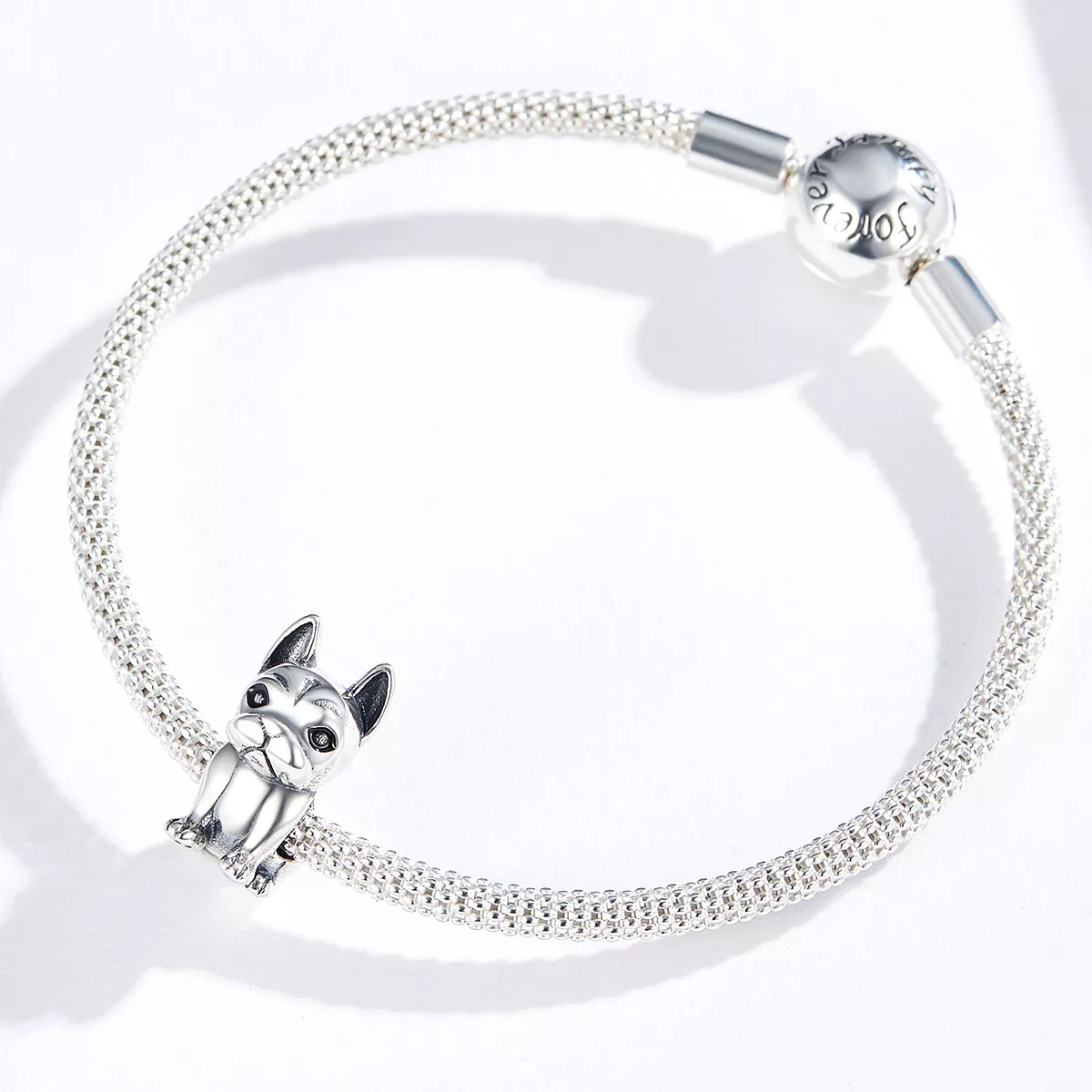 Charm Bulldog francês life Pandora - SCC1306
