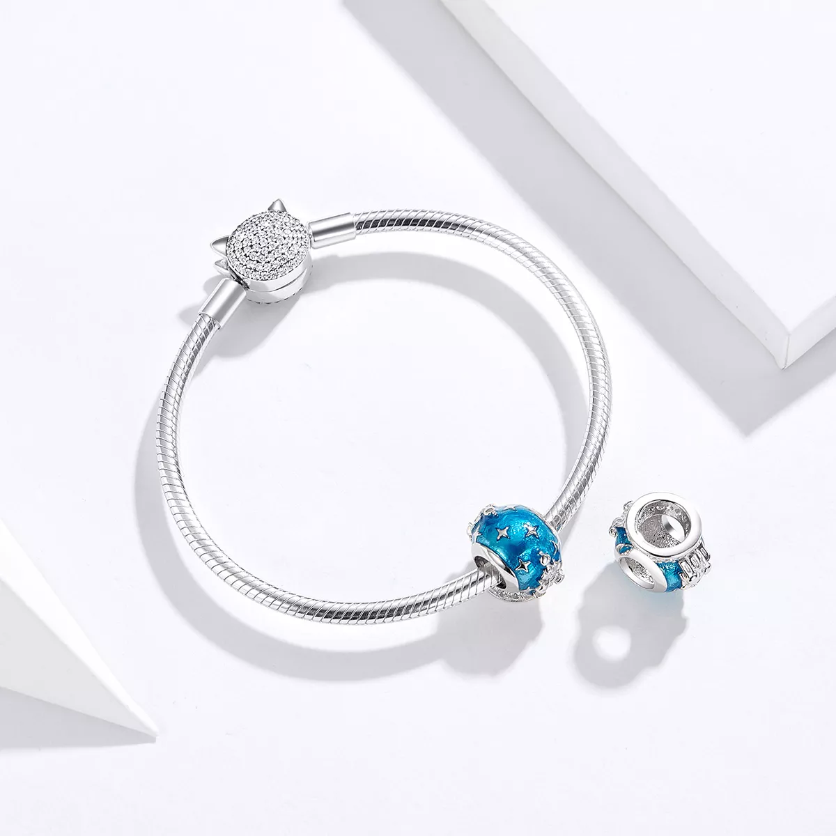 Charm Castelo de cristal estilo Pandora - SCC1225