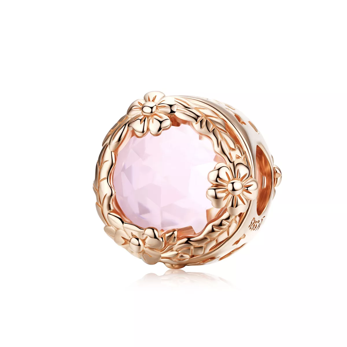 Charm Cenário de outono estilo Pandora Rosa - SCC1258