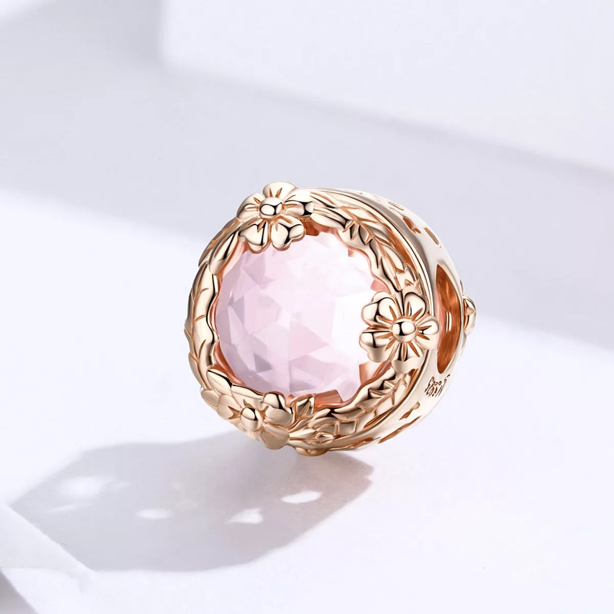 Charm Cenário de outono estilo Pandora Rosa - SCC1258
