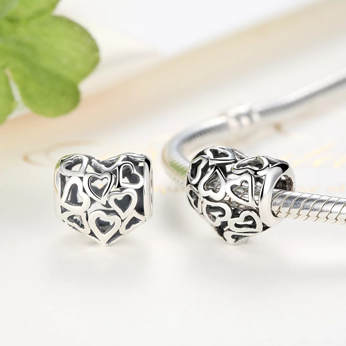 Charm Copas com orifícios estilo Pandora - SCC024