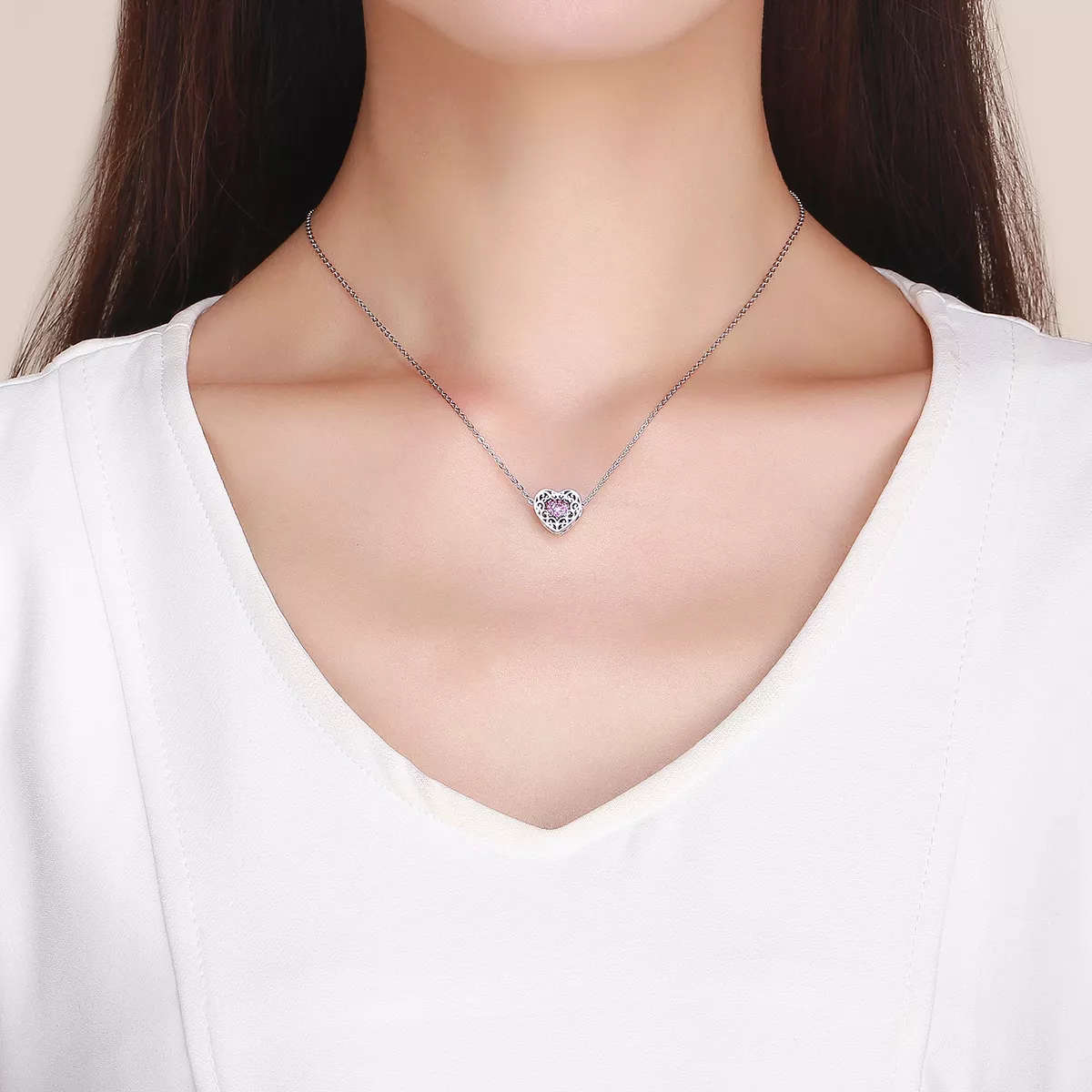 Charm Coração life Pandora - SCC1109