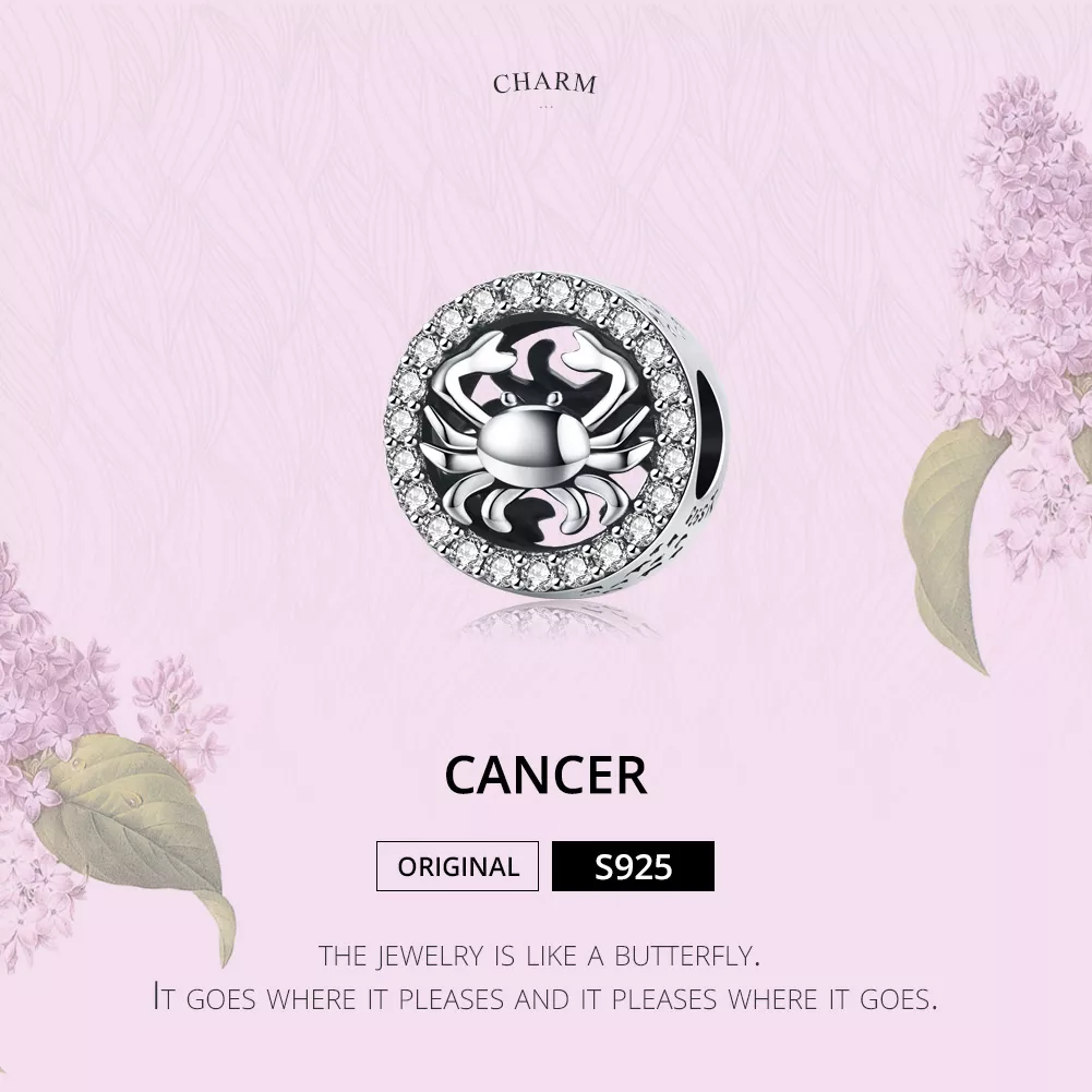 Charm Câncer life Pandora - SCC1213