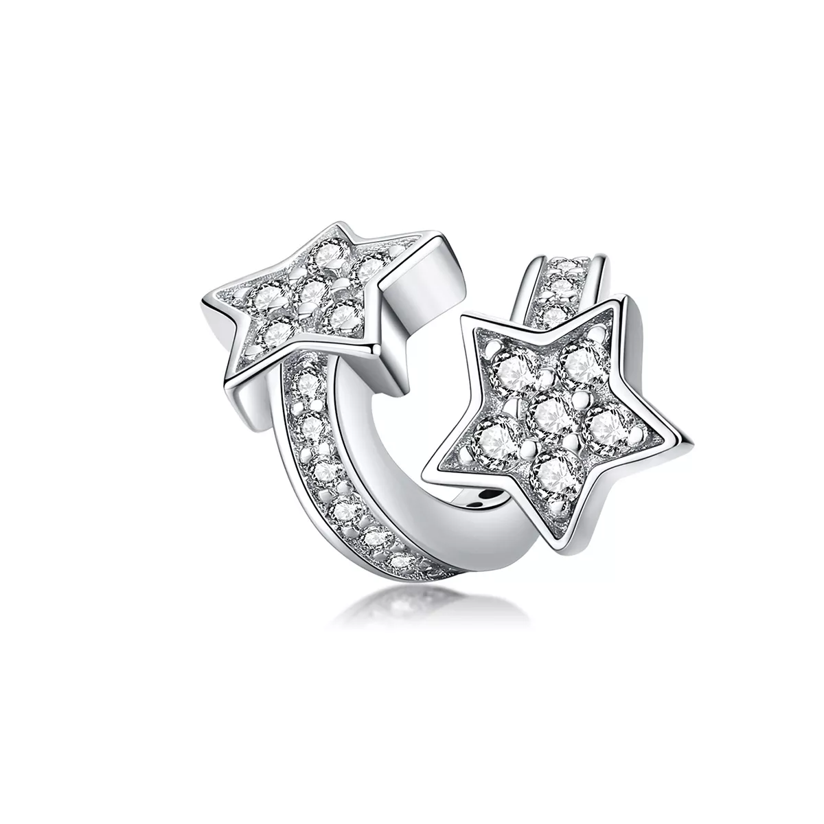 Charm Estrelas datadas umas das outras estilo Pandora - SCC1244