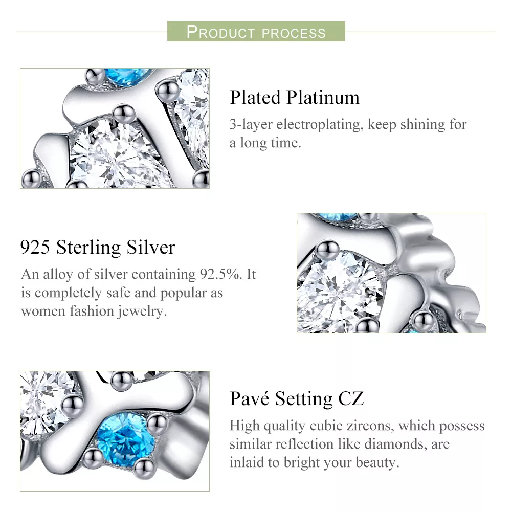 Charm Floco de neve life Pandora - SCC1077