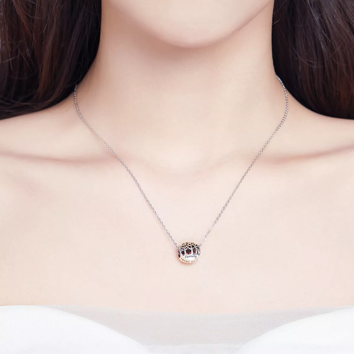 Charm Floresta da Família estilo Pandora - SCC1144