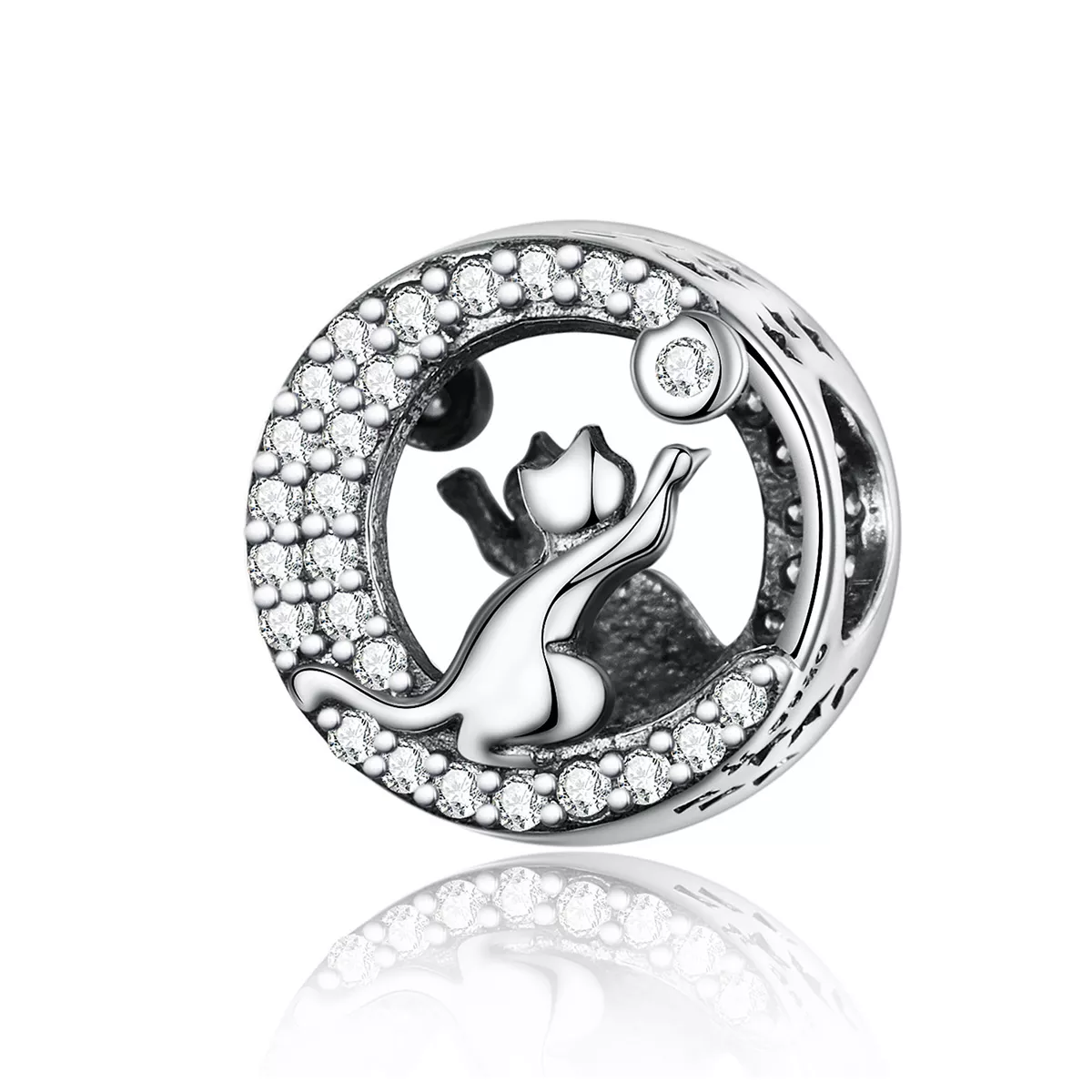 Charm Gatinho feliz life Pandora - SCC1203