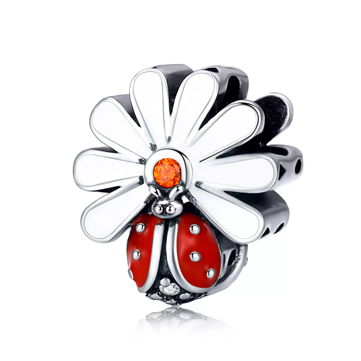 Charm Joaninha life Pandora - SCC1276