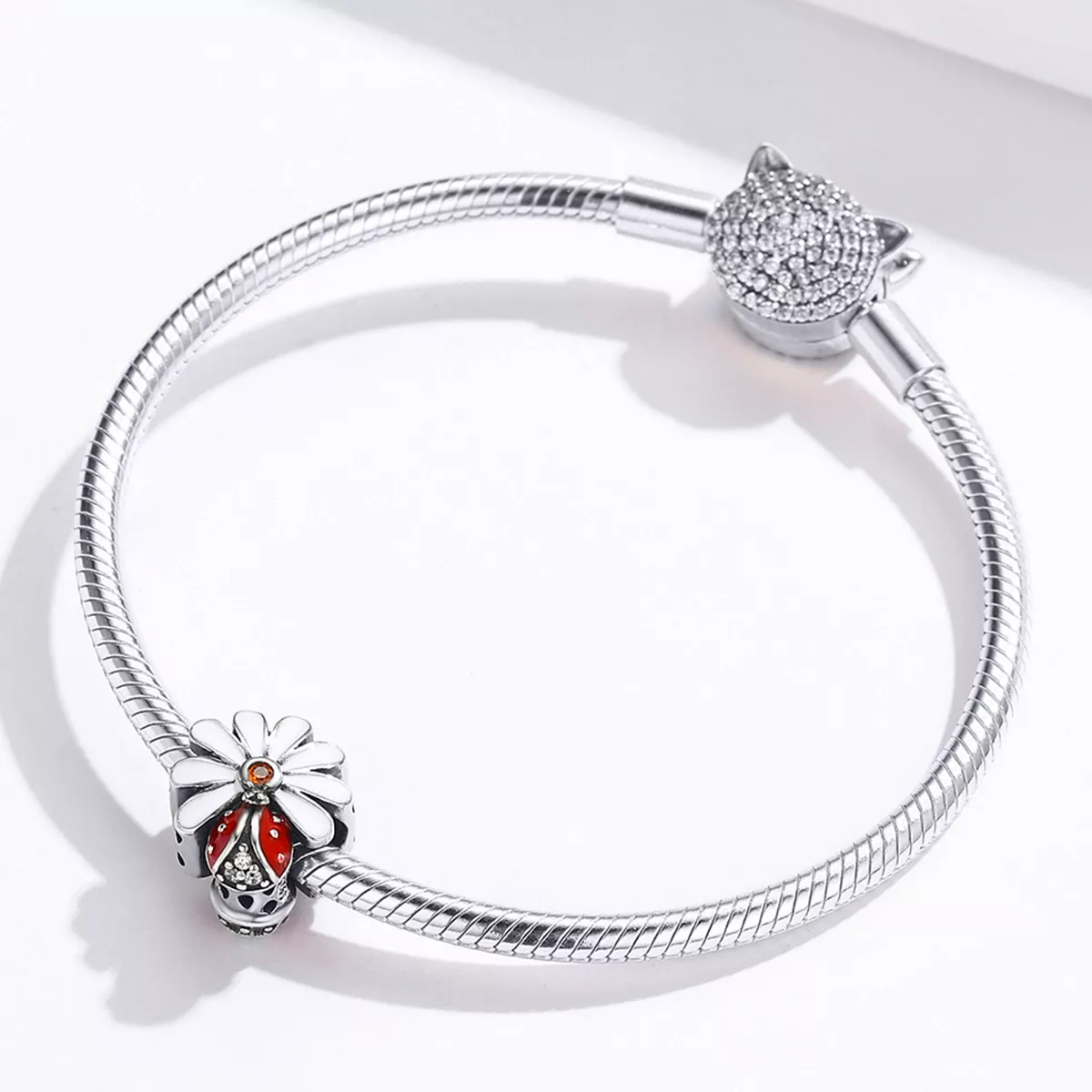 Charm Joaninha life Pandora - SCC1276