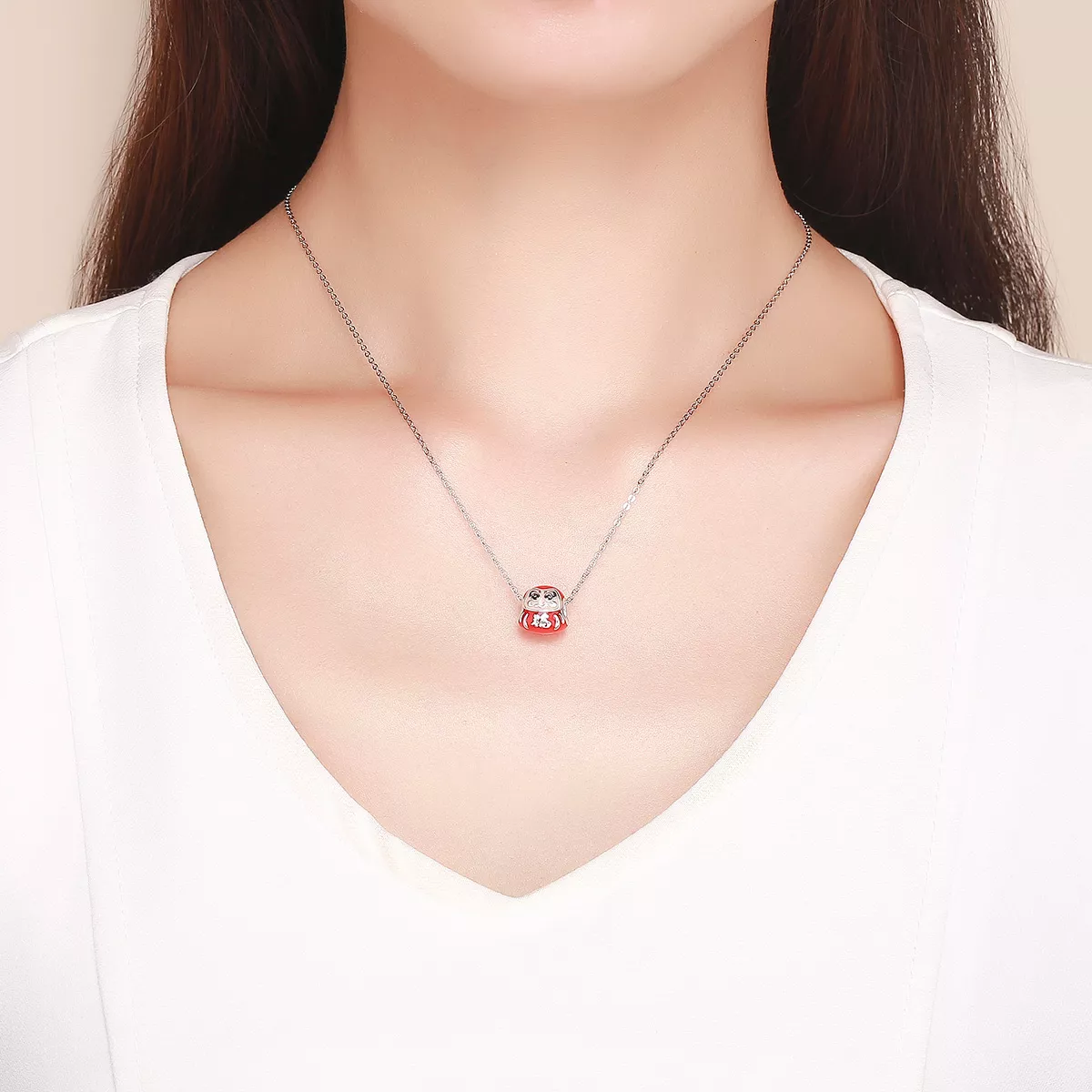 Charm Little Daruma life Pandora - SCC1087