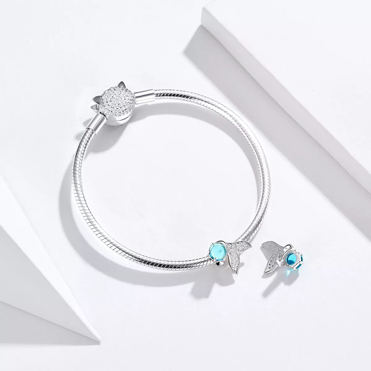 Charm Lágrimas da Sereia estilo Pandora - SCC1226