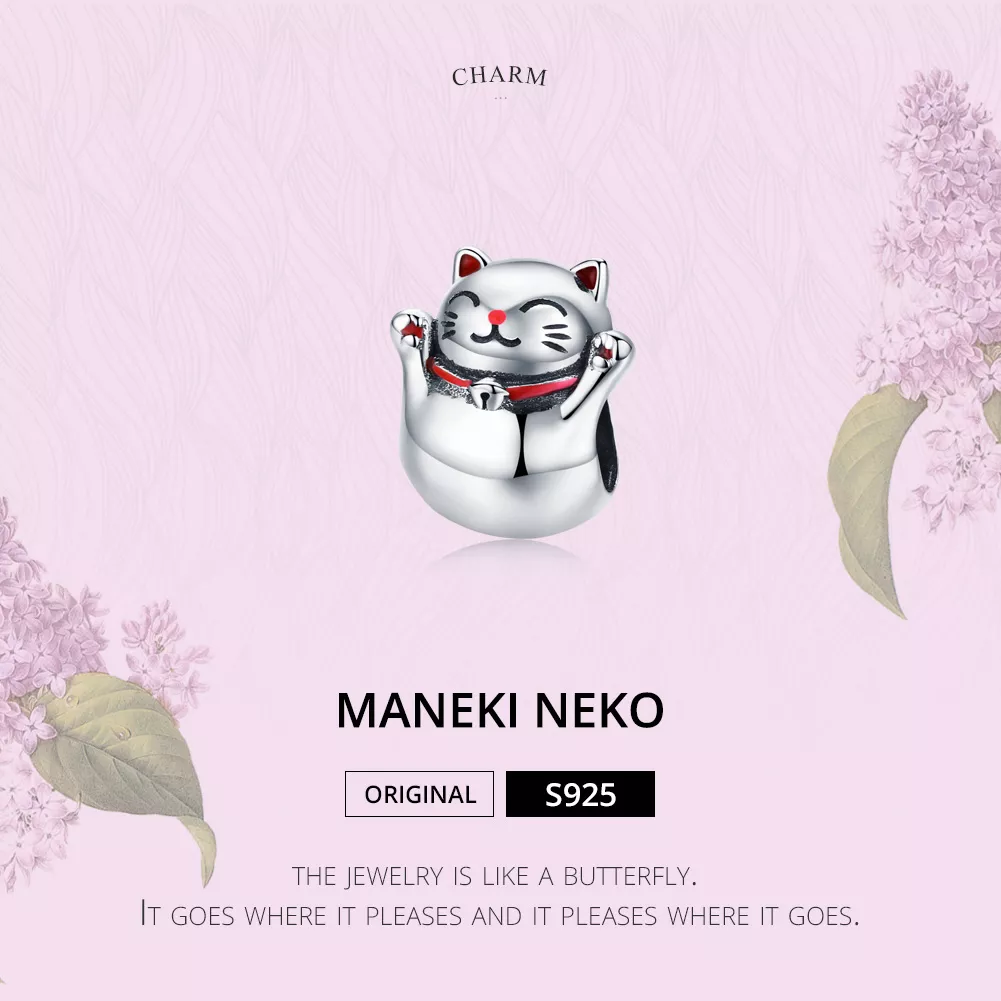 Charm Maneki Neko life Pandora - SCC1178