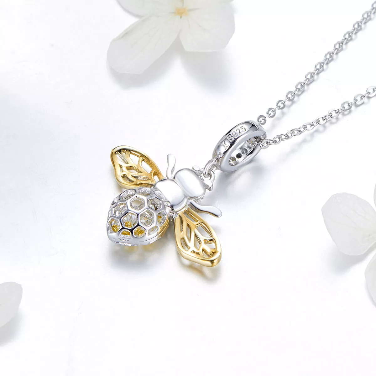 Charm Pendente Abelha de movimento estilo Pandora - SCC1125