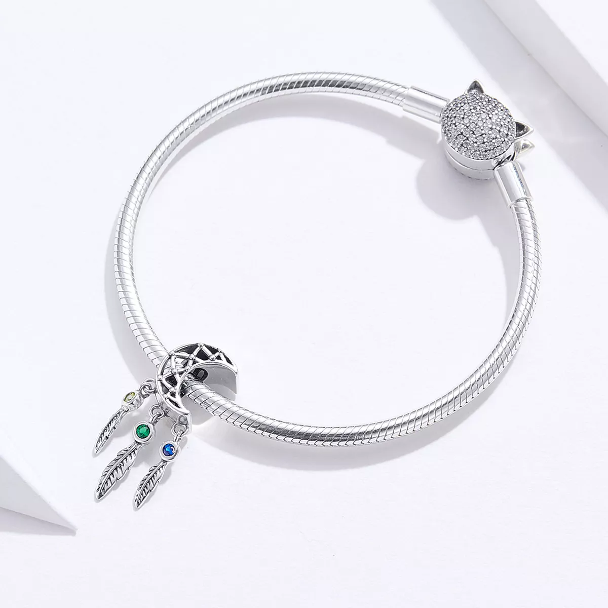Charm Pendente Apanhador de Sonhos estilo Pandora - SCC1232