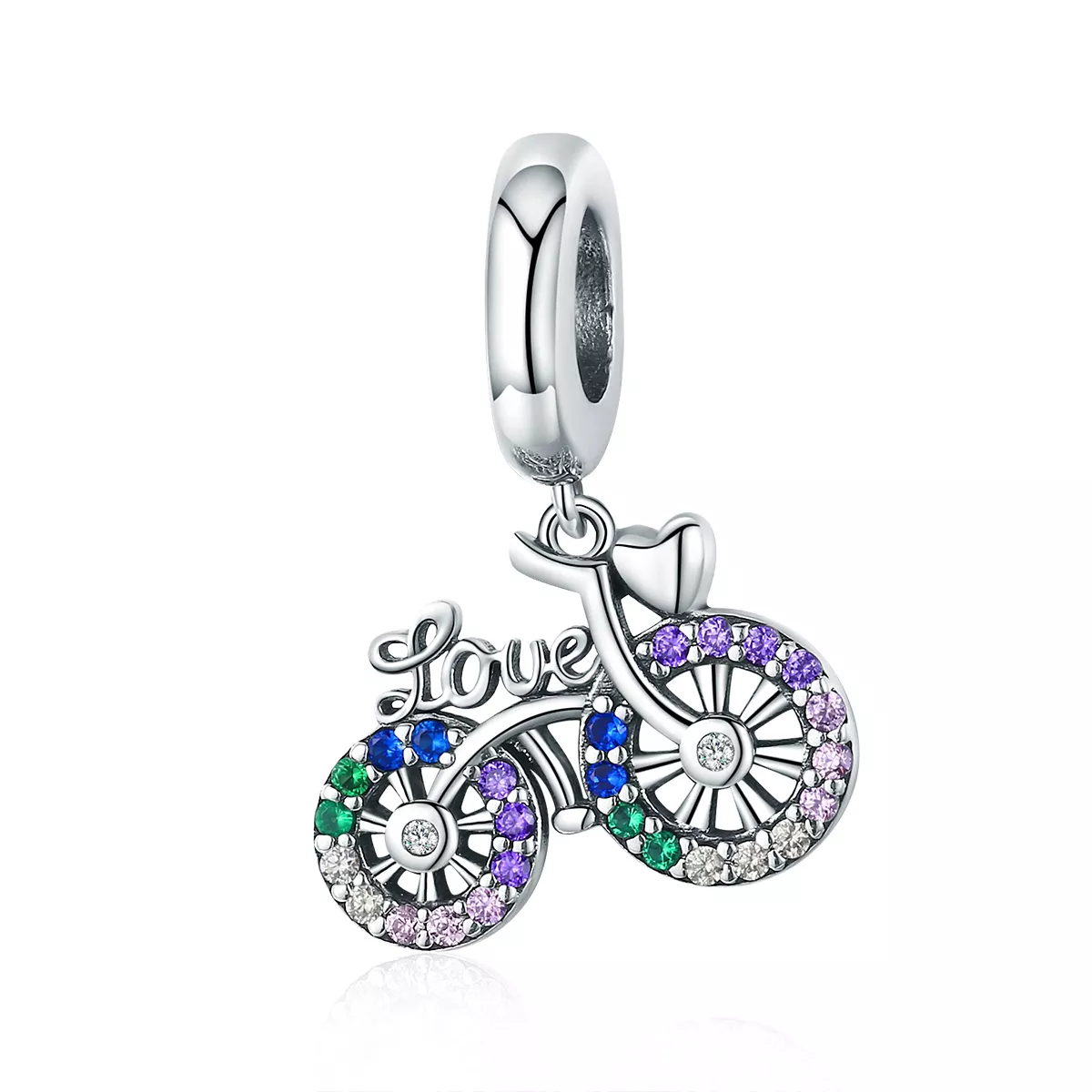 Charm Pendente Bicicleta estilo Pandora - SCC1082