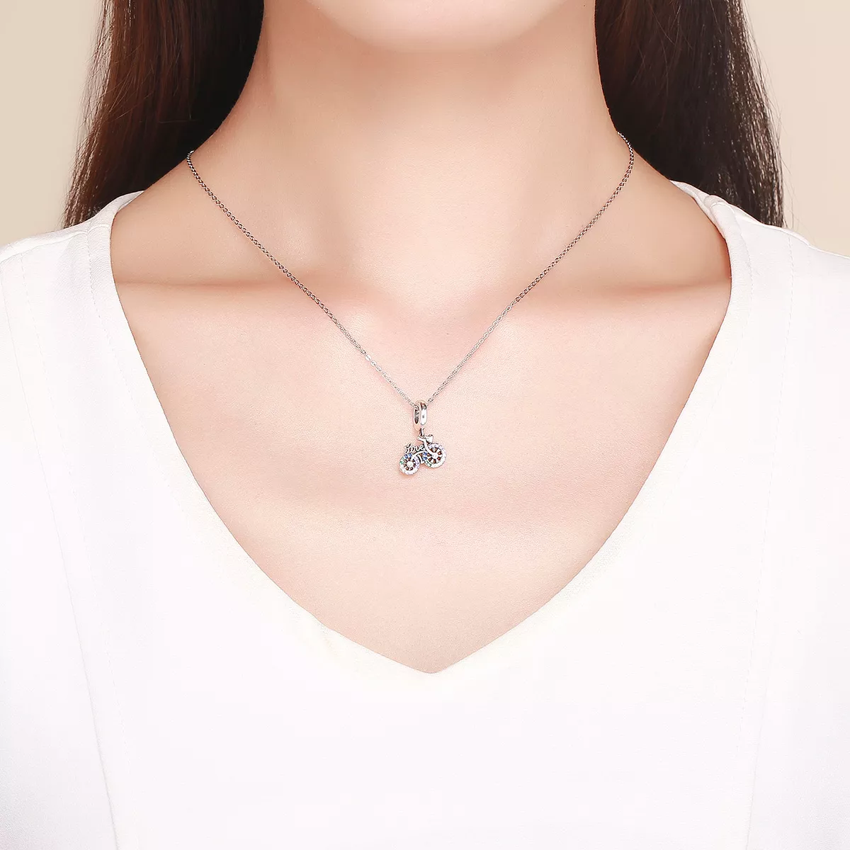 Charm Pendente Bicicleta estilo Pandora - SCC1082