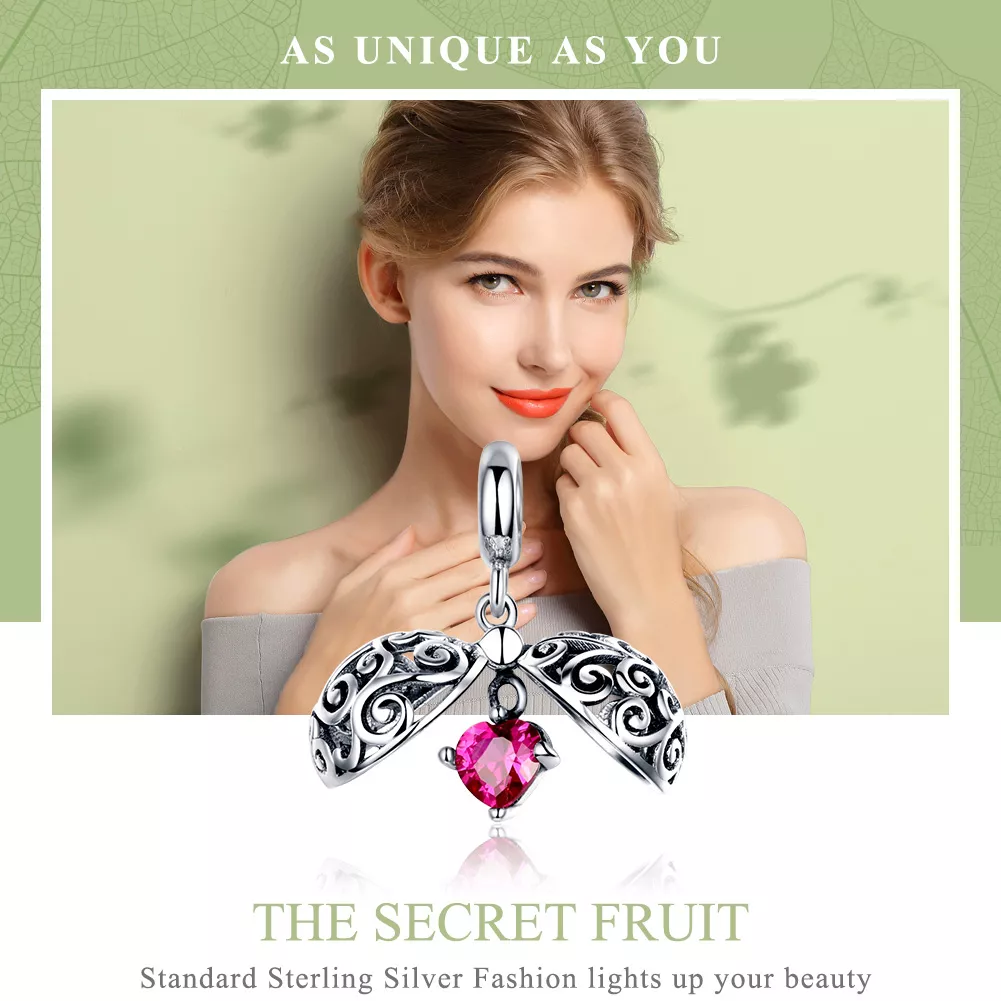 Charm Pendente Fruta secreta estilo Pandora - SCC1114