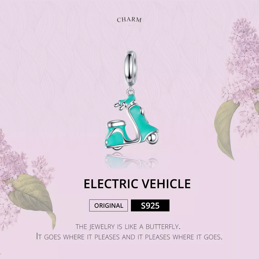 Charm Pendente Lambreta estilo Pandora - SCC1201